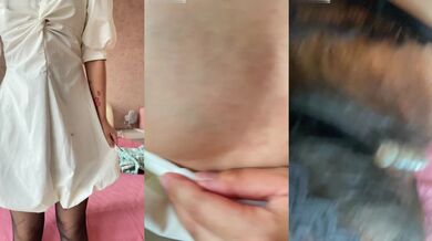 吉林市幼儿园老师，粉嫩白皙的肌肤，留着艺术的纹身，骚穴却是别样的干咳！