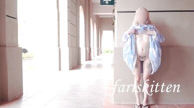 清纯反差小母狗✅Twitter萝莉『猫型人偶』福利，表面清纯的女高学妹 背后是个渴望被大鸡巴灌满骚穴的反差婊小母狗 (4)